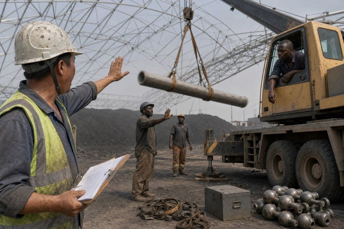 Safety standards comparison between Chinese supplier crew and local subcontractor with documented certifications (ID#2)