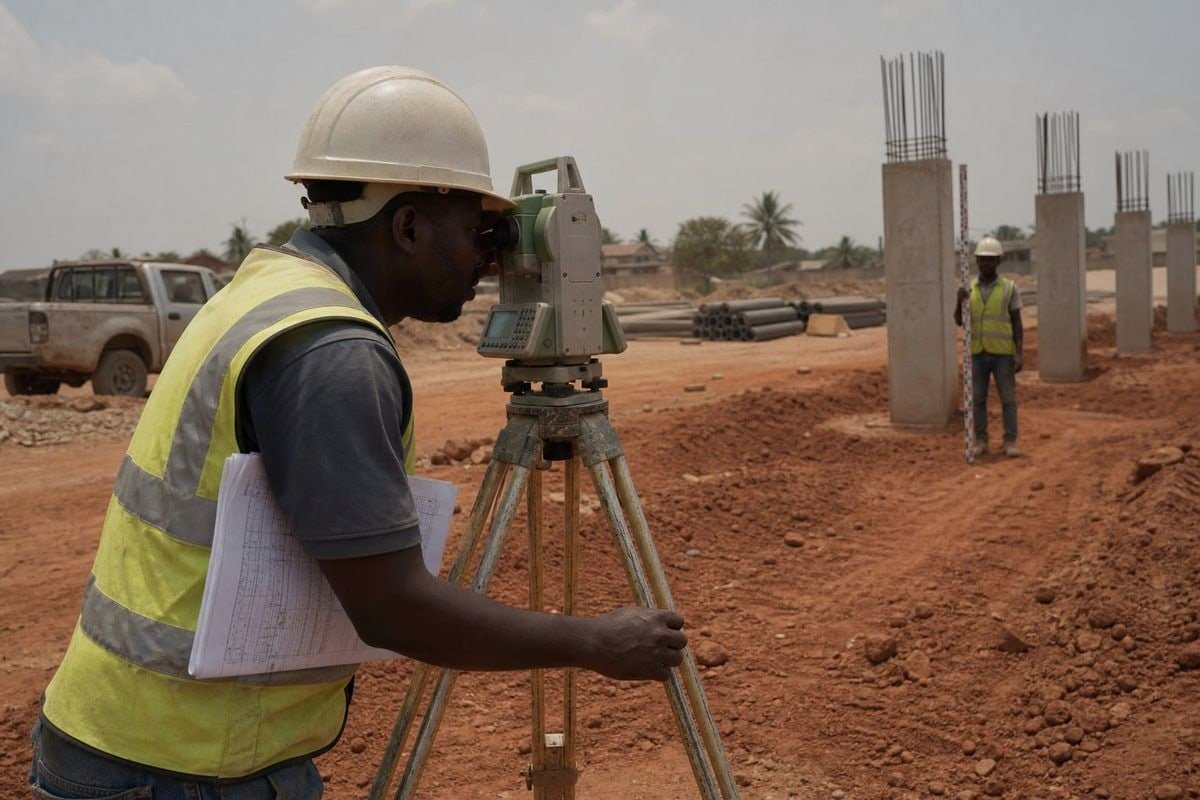 Site Survey Requirements Site survey data needed before steel space frame design begins including topographic and utility details (ID#2)